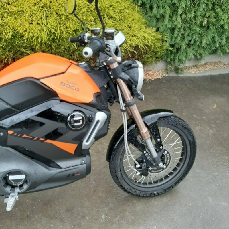 2021 SUPER SOCO TC MAX SPOKE WHEEL ROAD