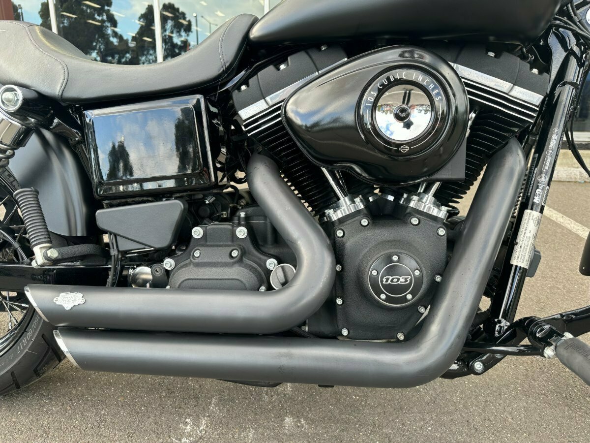 2015 HARLEY-DAVIDSON FXDB STREET BOB CRUISER