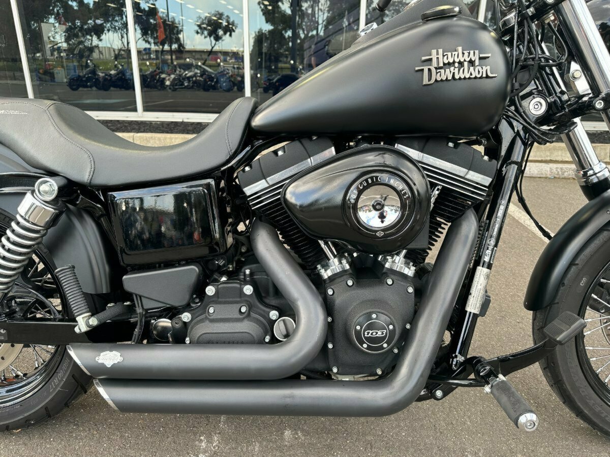 2015 HARLEY-DAVIDSON FXDB STREET BOB CRUISER