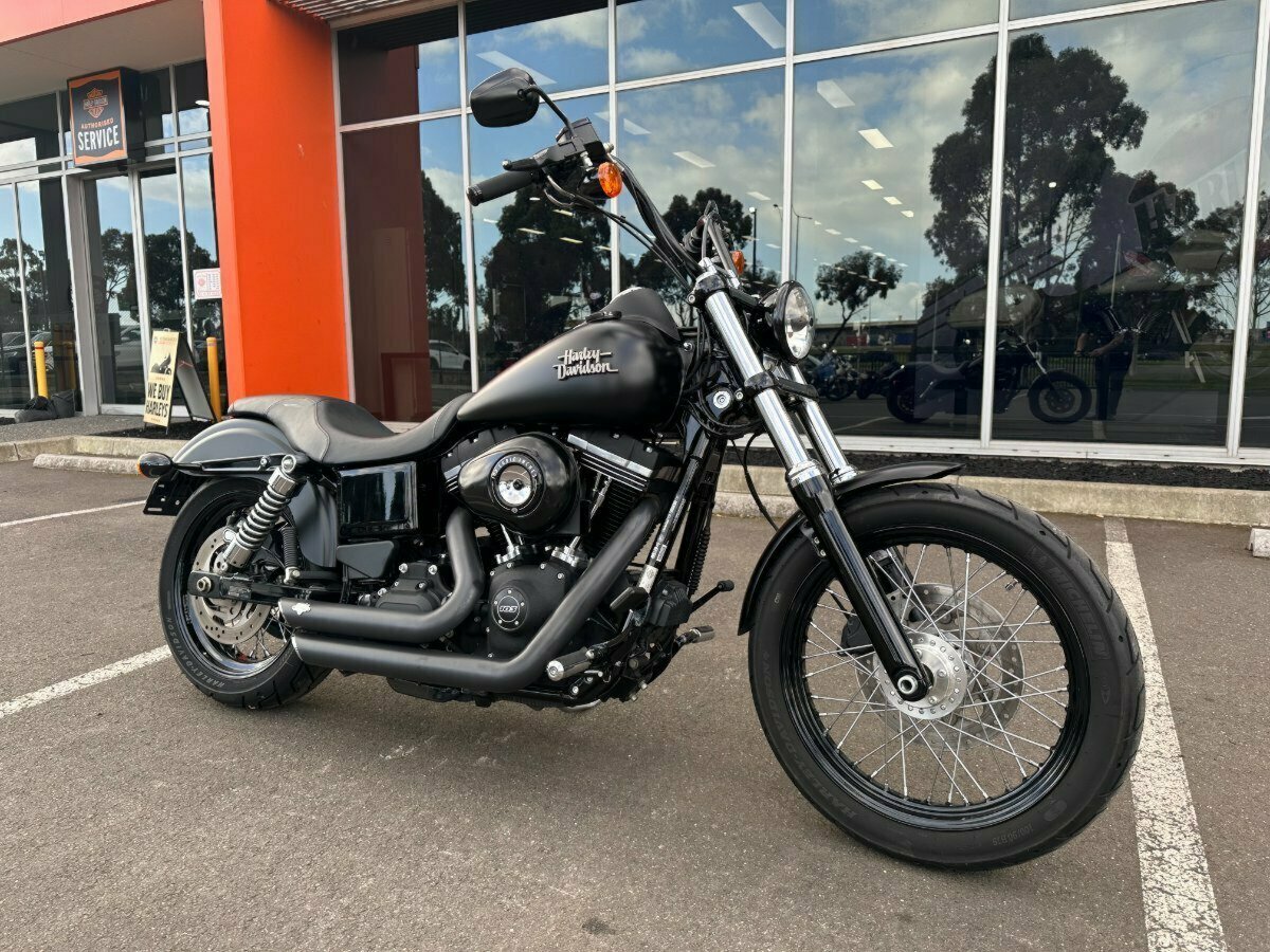 2015 HARLEY-DAVIDSON FXDB STREET BOB CRUISER