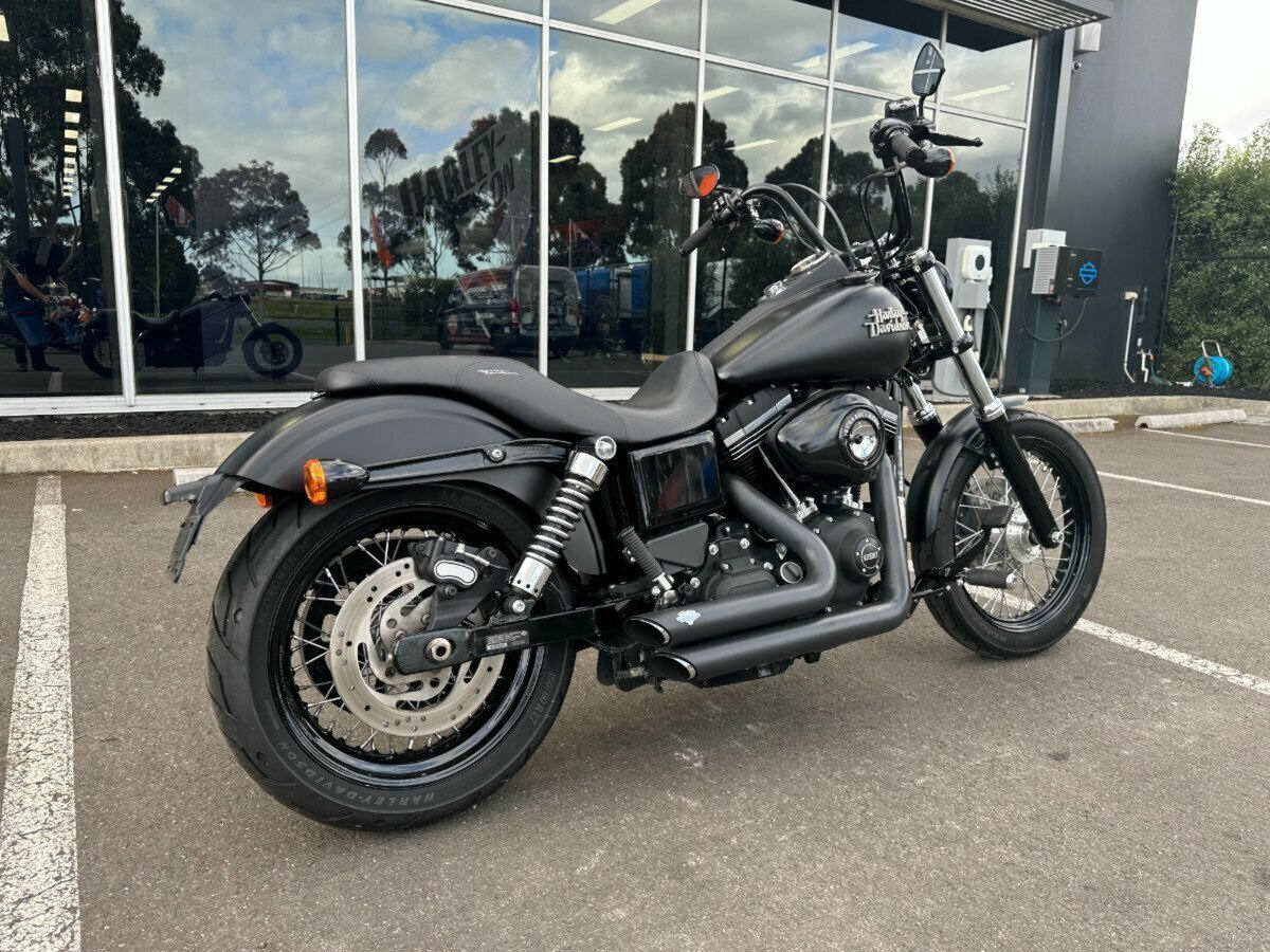 2015 HARLEY-DAVIDSON FXDB STREET BOB CRUISER