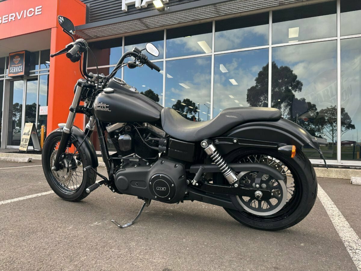 2015 HARLEY-DAVIDSON FXDB STREET BOB CRUISER