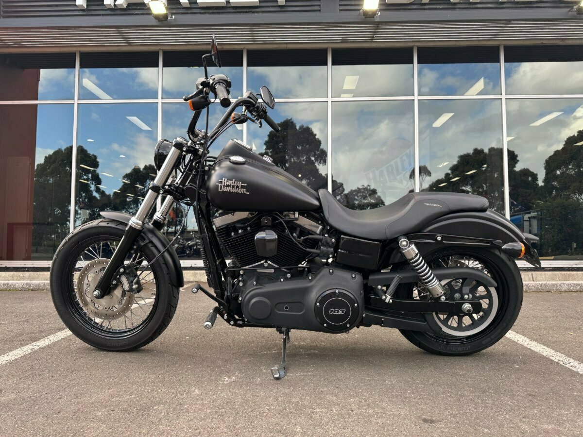 2015 HARLEY-DAVIDSON FXDB STREET BOB CRUISER