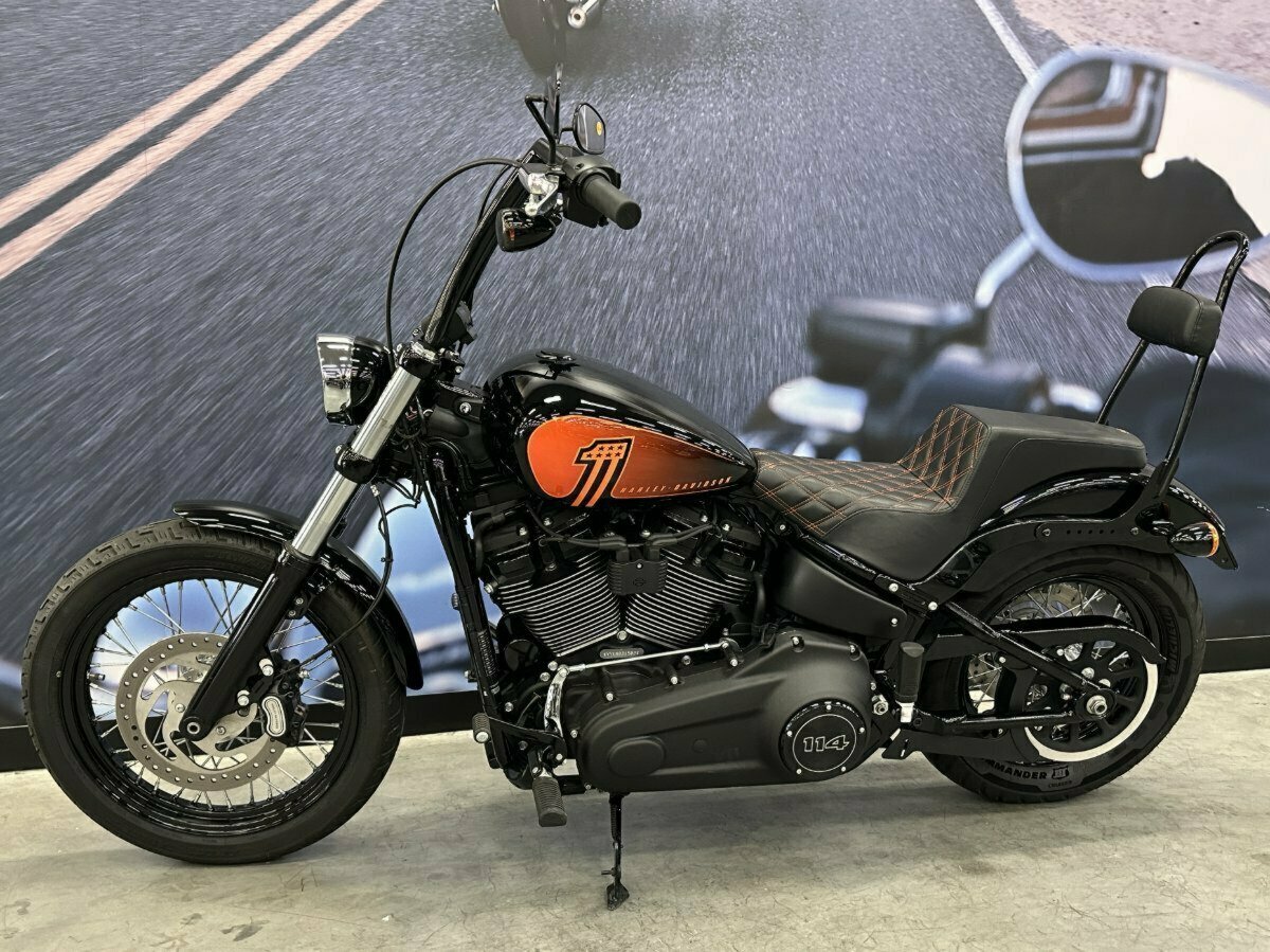 2021 HARLEY-DAVIDSON FXBBS STREET BOB (114) CRUISER