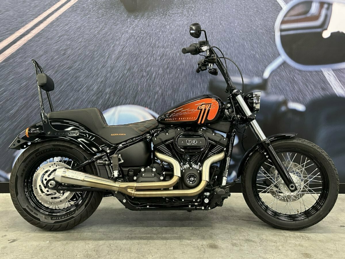 2021 HARLEY-DAVIDSON FXBBS STREET BOB (114) CRUISER