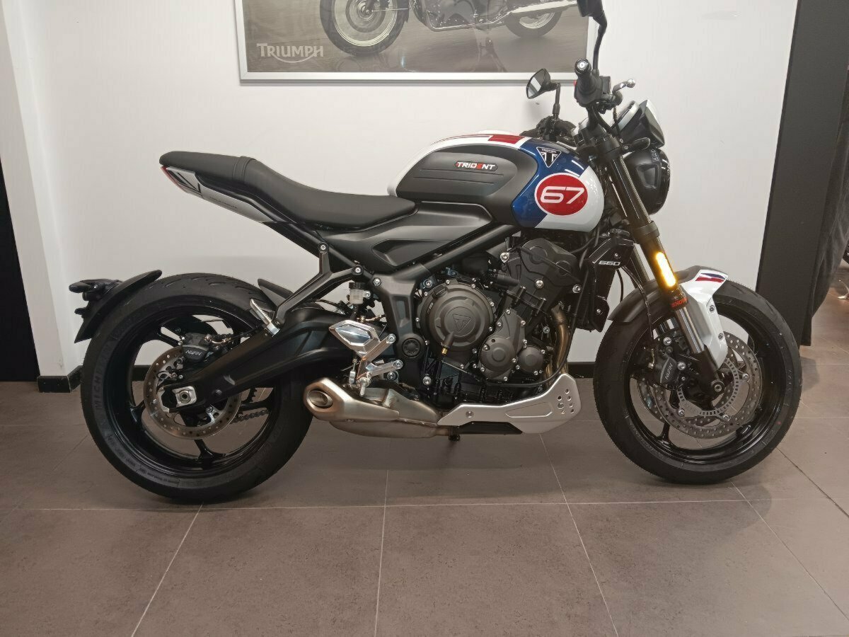 2024 TRIUMPH TRIDENT 660 TRIPLE TRIBUTE ROAD