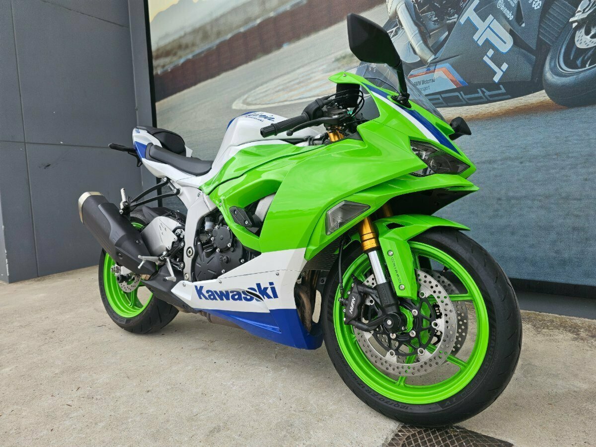 2024 KAWASAKI NINJA ZX-6R 40TH ANNIVERSARY SPORTS