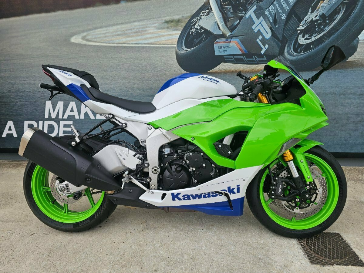 2024 KAWASAKI NINJA ZX-6R 40TH ANNIVERSARY SPORTS