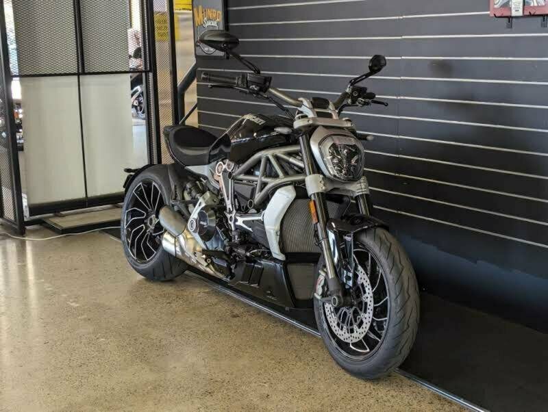 2021 DUCATI 1300CC XDIAVEL S BLACK CRUISER