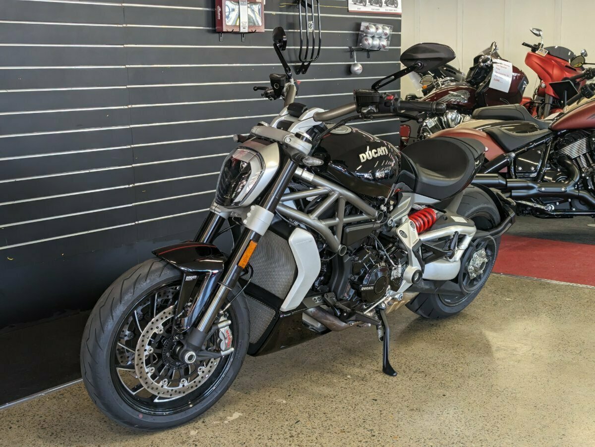2021 DUCATI 1300CC XDIAVEL S BLACK CRUISER