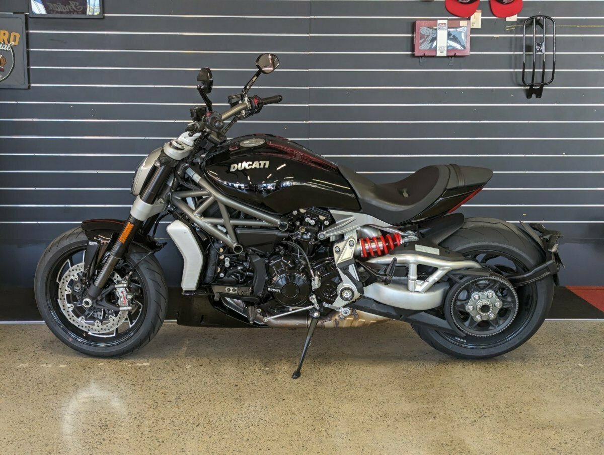 2021 DUCATI 1300CC XDIAVEL S BLACK CRUISER
