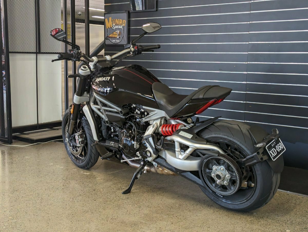 2021 DUCATI 1300CC XDIAVEL S BLACK CRUISER