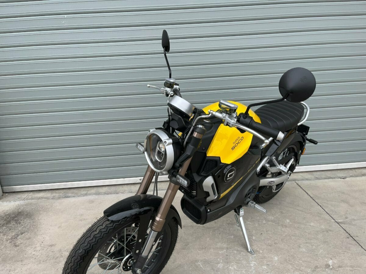 2022 SUPER SOCO TC MAX SPOKE WHEEL ROAD