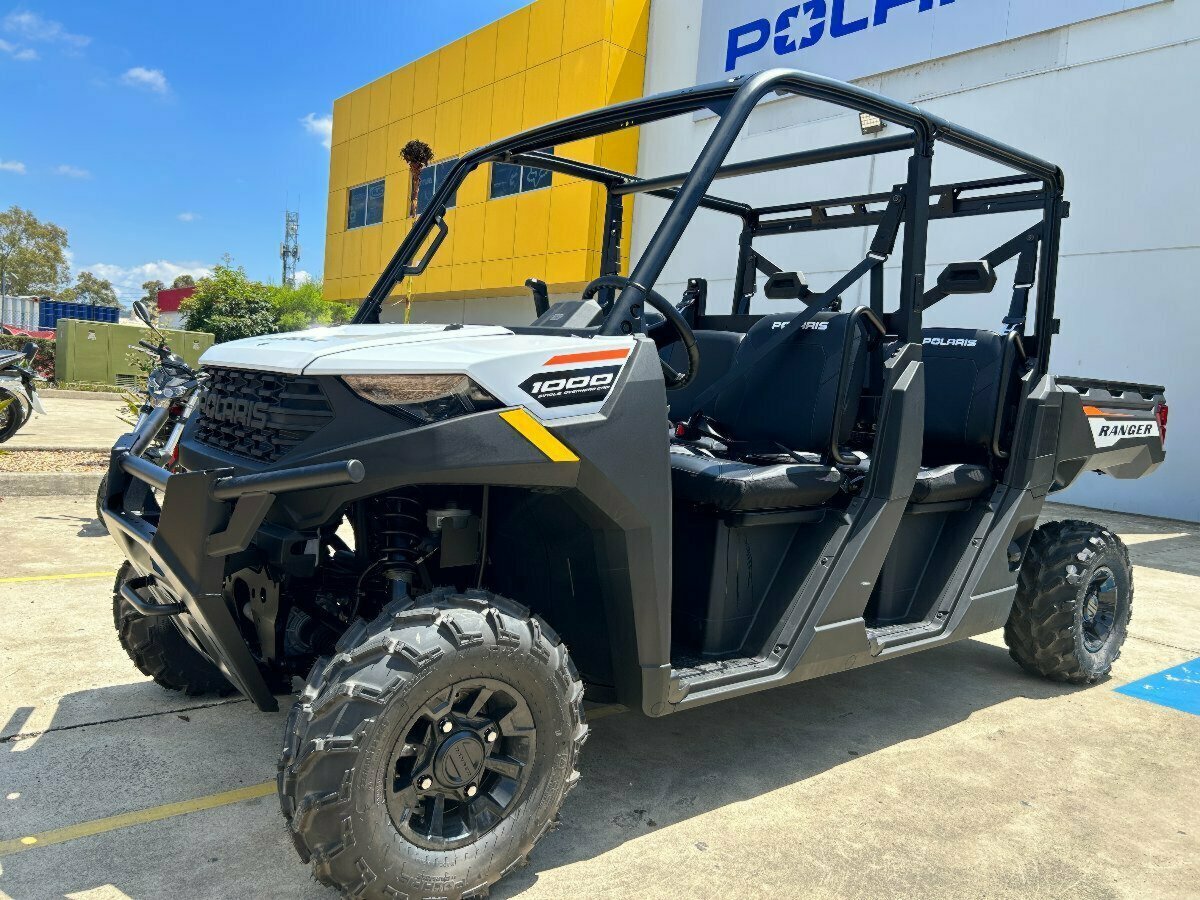 2023 POLARIS RANGER CREW XP1000 PREMIUM WHITE ATV