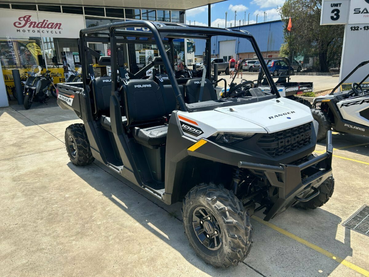 2023 POLARIS RANGER CREW 1000 PREMIUM WHITE ATV