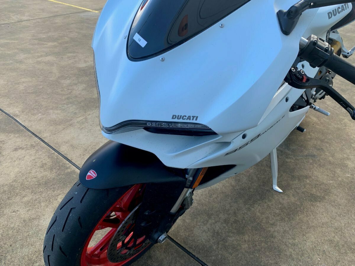 2017 DUCATI 959 PANIGALE (WHITE) SPORTS