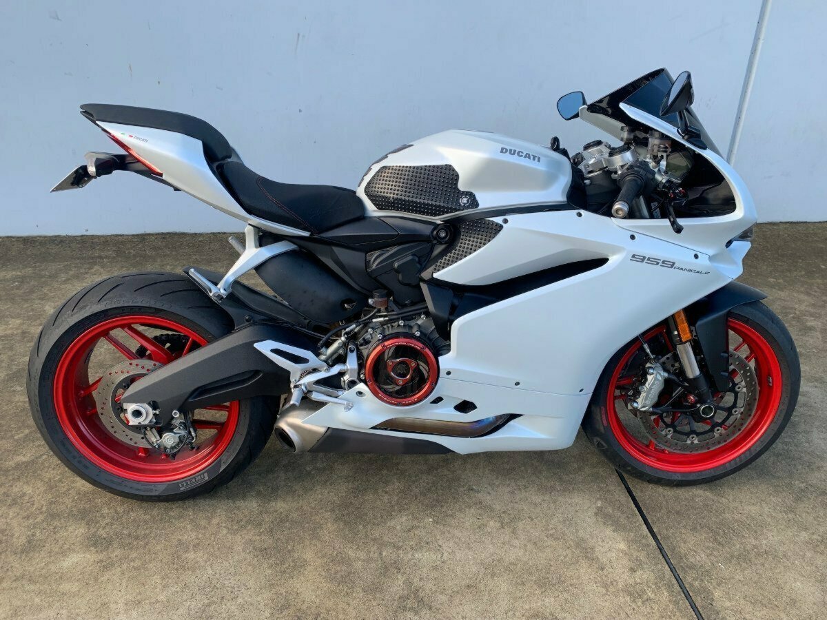 2017 DUCATI 959 PANIGALE (WHITE) SPORTS