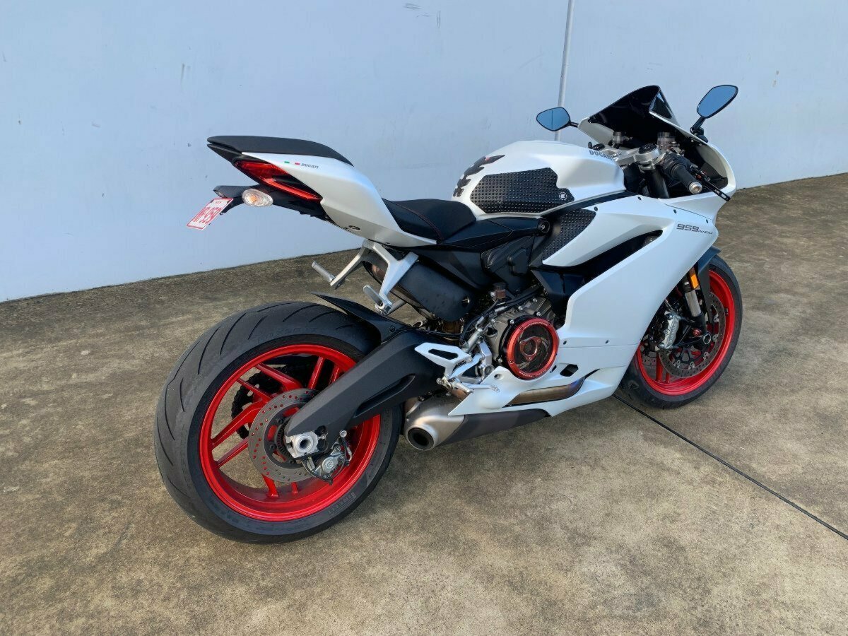 2017 DUCATI 959 PANIGALE (WHITE) SPORTS