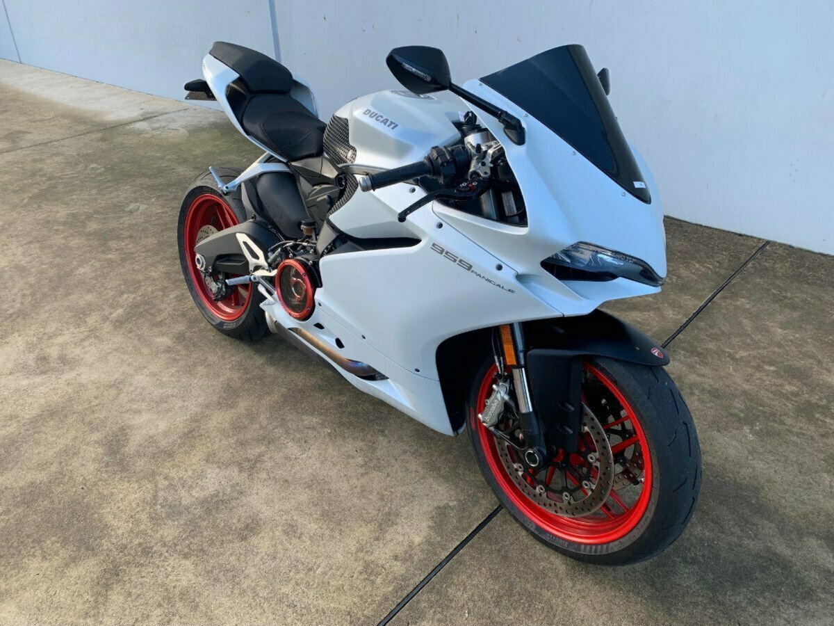 2017 DUCATI 959 PANIGALE (WHITE) SPORTS