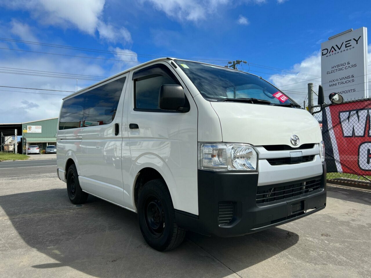 2018 TOYOTA HIACE LWB 4WD AUTOMATIC 5D VAN