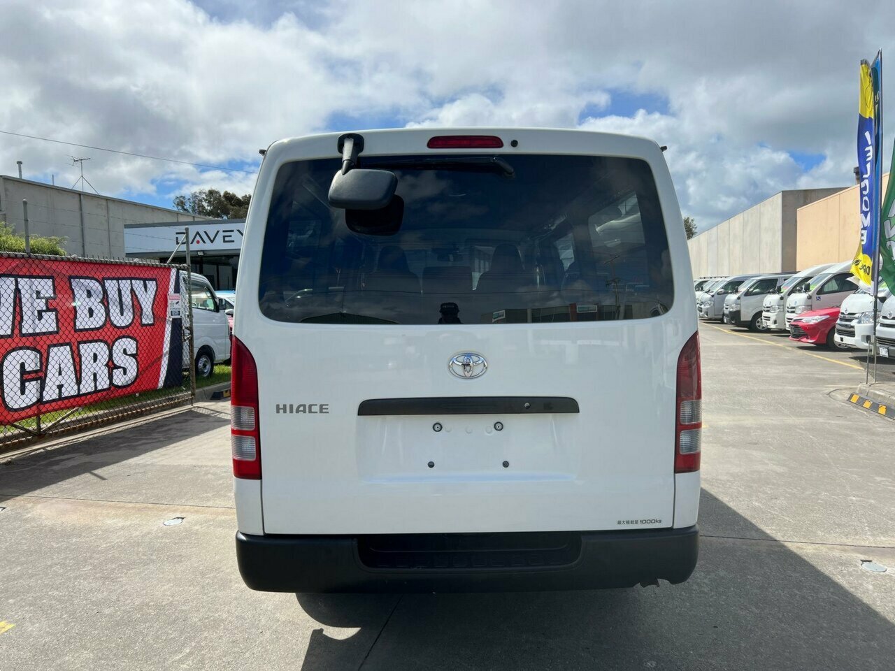 2018 TOYOTA HIACE LWB 4WD AUTOMATIC 5D VAN