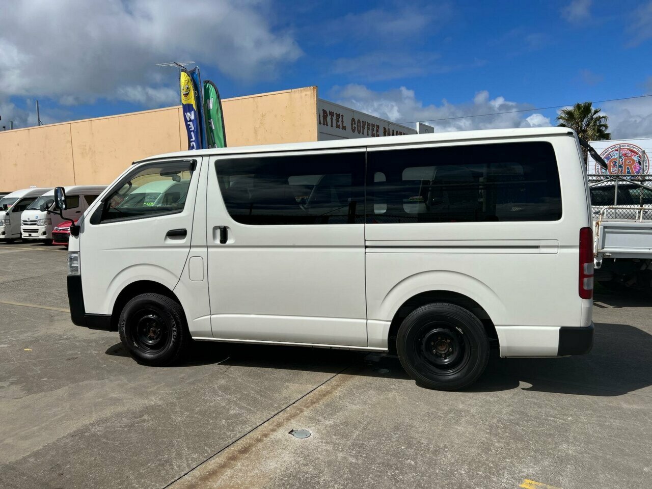 2018 TOYOTA HIACE LWB 4WD AUTOMATIC 5D VAN