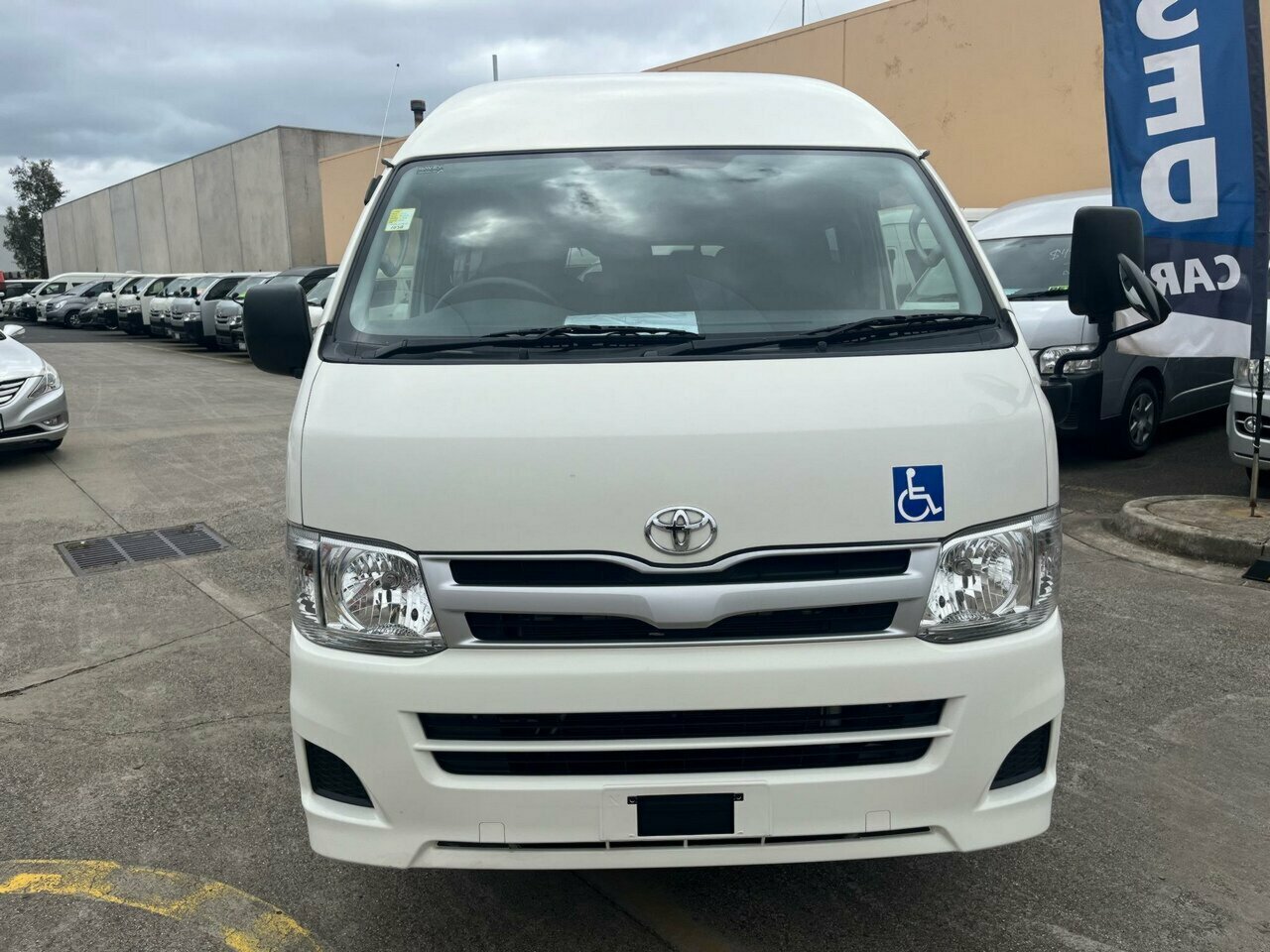 2013 TOYOTA HIACE LWB WHEELCHAIR VAN AUTOMATIC 4D VAN