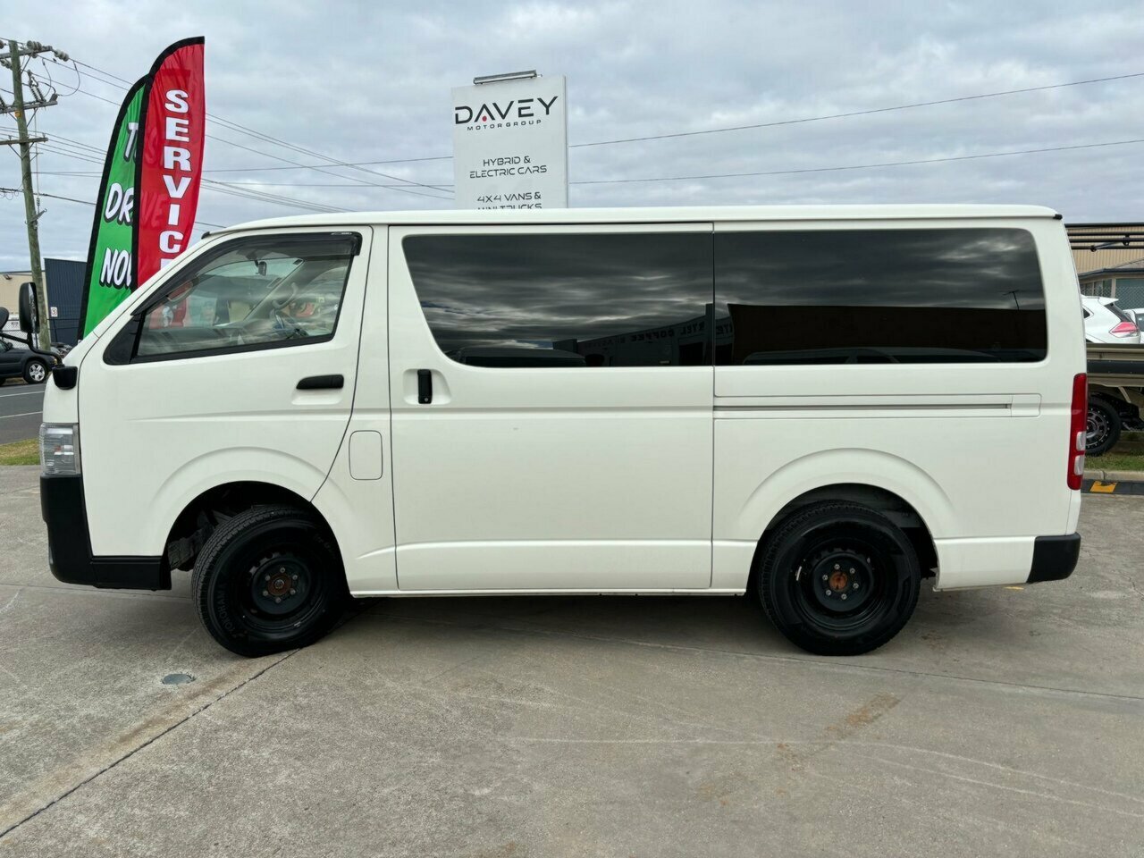 2018 TOYOTA HIACE LWB 4WD AUTOMATIC 5D VAN