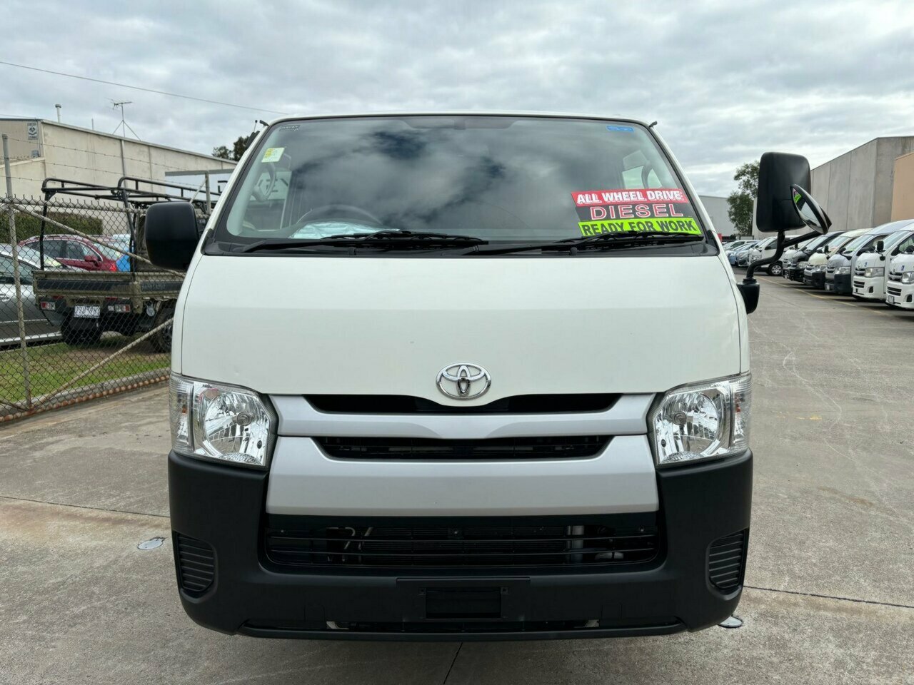 2018 TOYOTA HIACE LWB 4WD AUTOMATIC 5D VAN