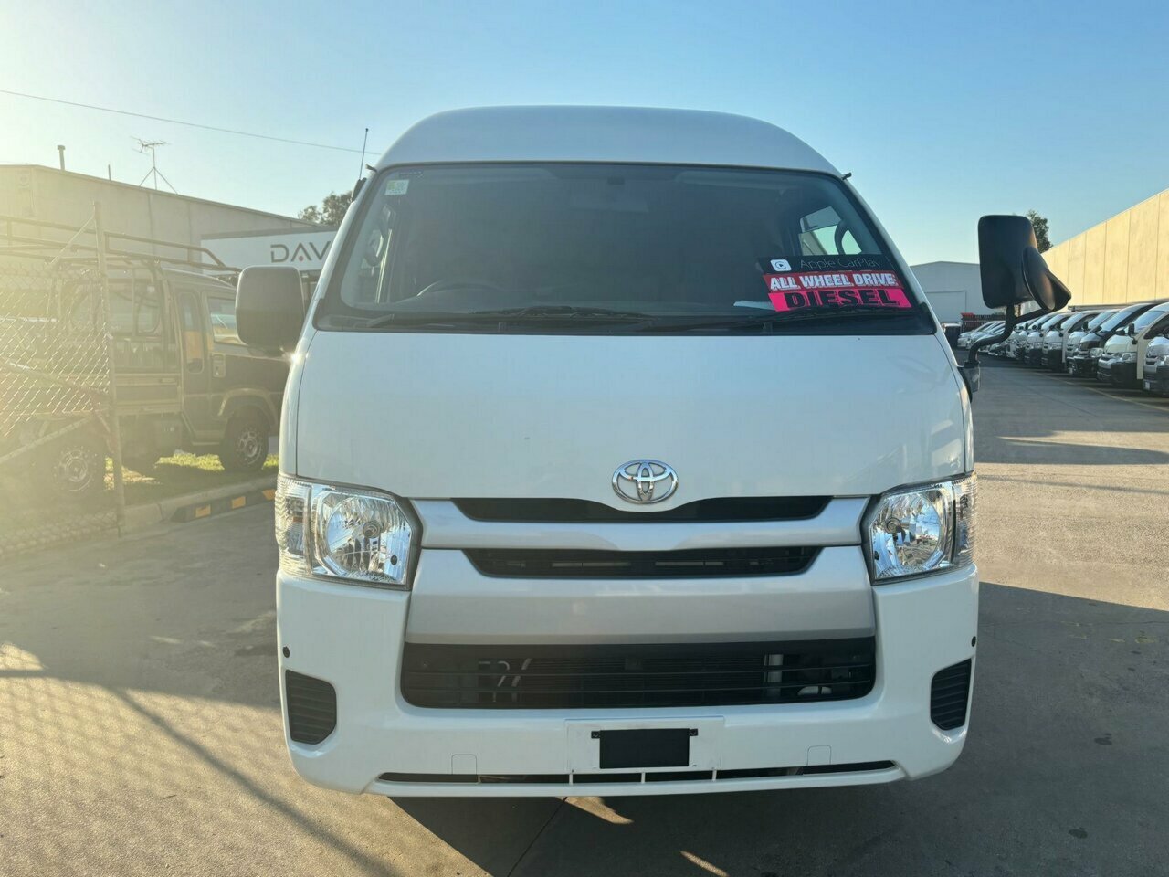 2015 TOYOTA HIACE LWB HIGHROOF 4WD AUTOMATIC 4D VAN