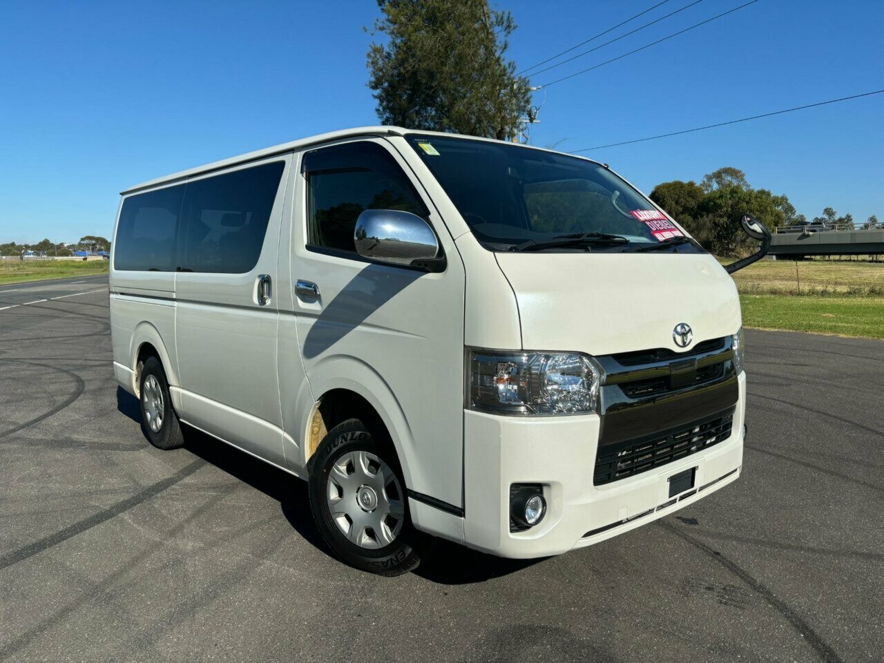 2018 TOYOTA HIACE SUPER GL DARK PRIME 4WD AUTOMATIC 5D VAN