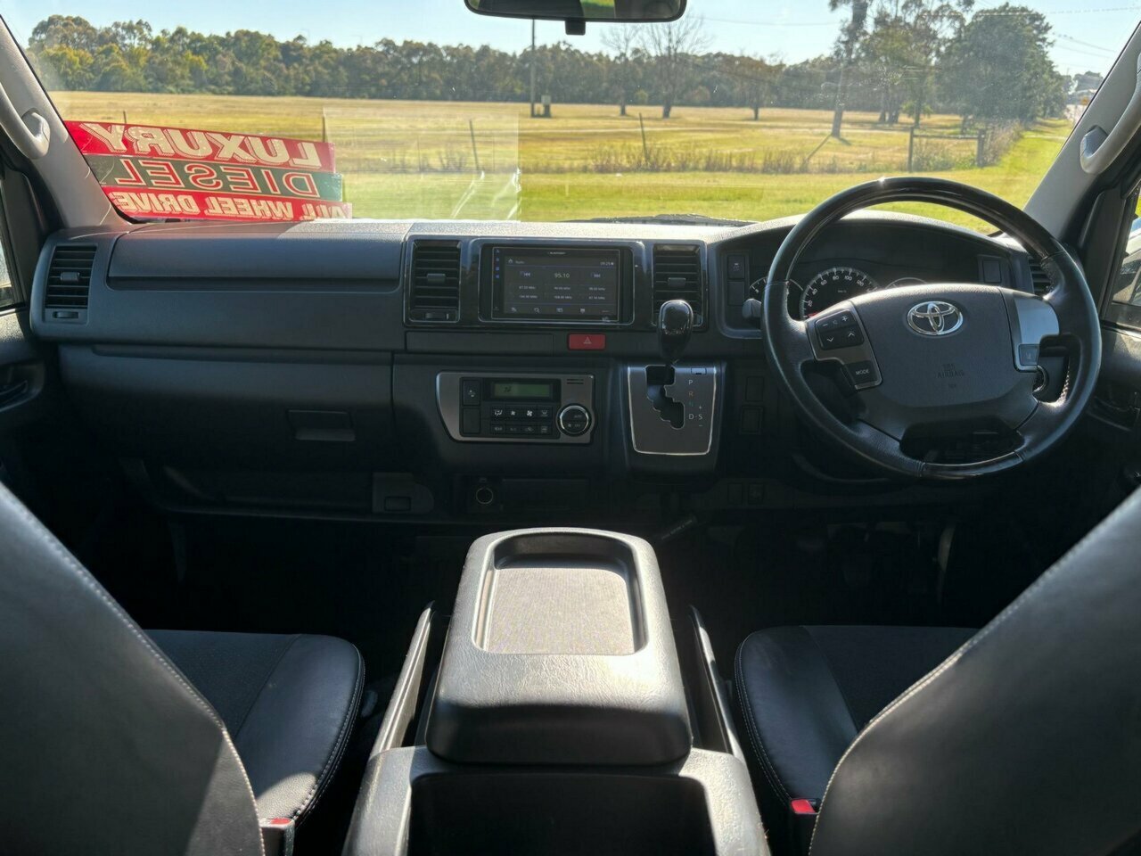 2018 TOYOTA HIACE SUPER GL DARK PRIME 4WD AUTOMATIC 5D VAN