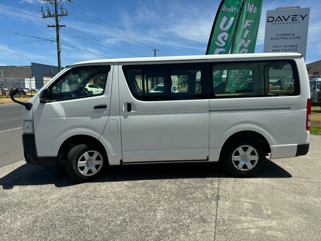 2018 TOYOTA HIACE LWB 4WD AUTOMATIC 5D VAN