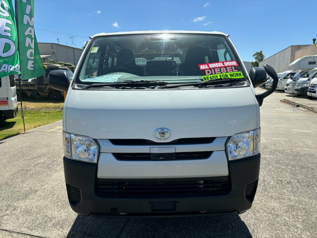 2018 TOYOTA HIACE LWB 4WD AUTOMATIC 5D VAN