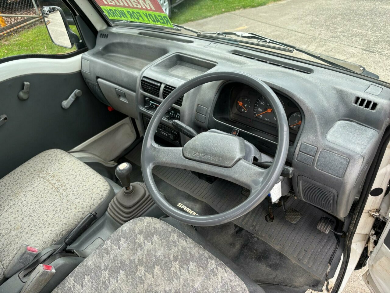 1997 SUBARU SAMBAR STD SPECIAL2 4WD 5 SPEED MANUAL 2D MINI TRUCK