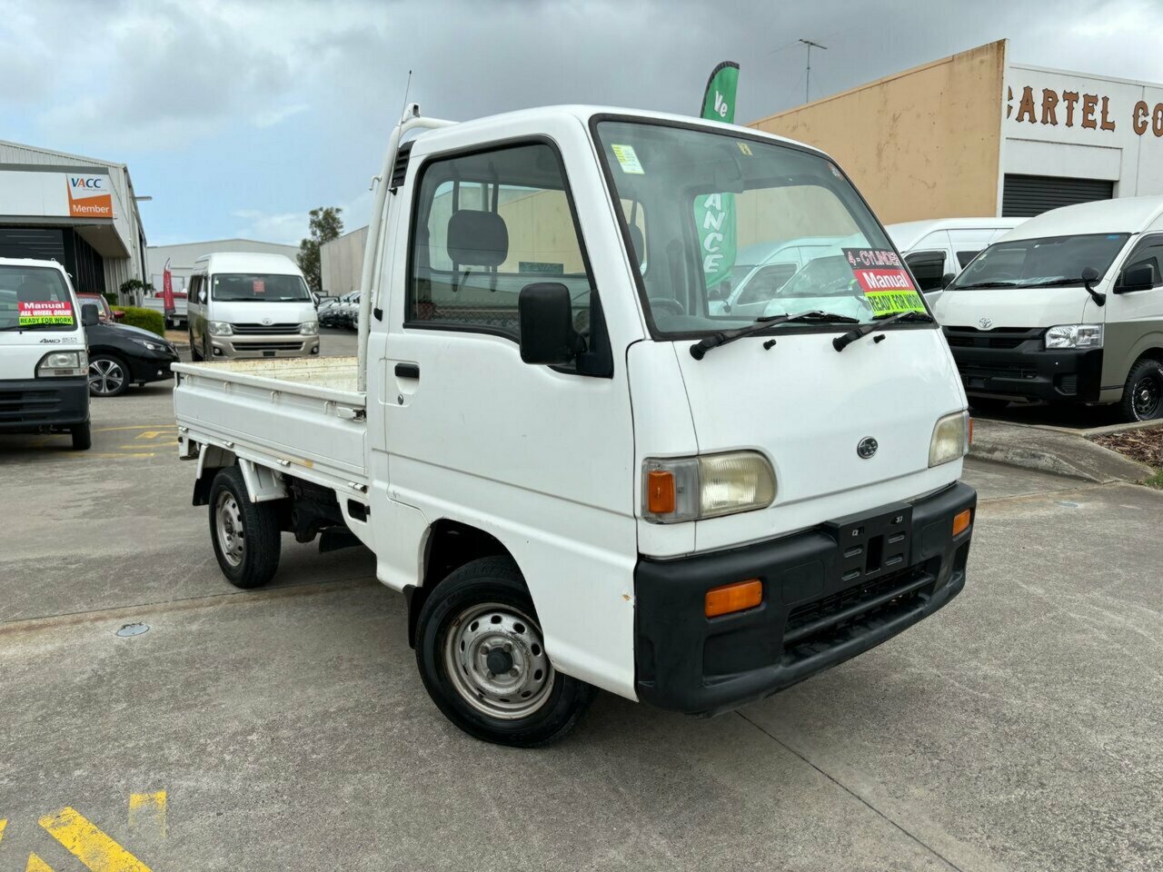 1997 SUBARU SAMBAR STD SPECIAL2 4WD 5 SPEED MANUAL 2D MINI TRUCK