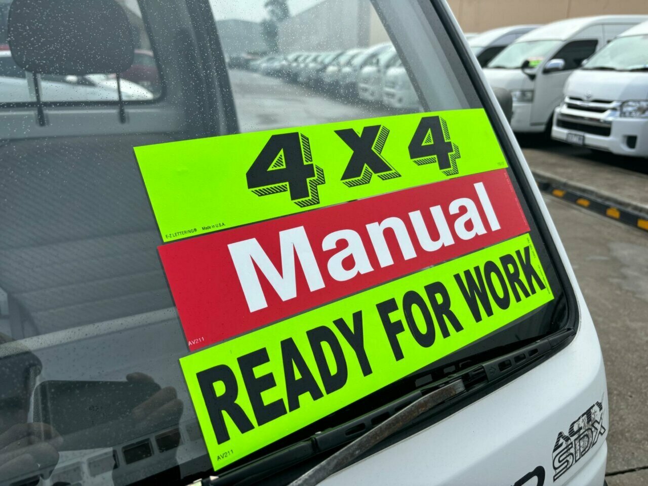 1992 HONDA ACTY SDX 4WD 5 SPEED MANUAL 2D MINI TRUCK