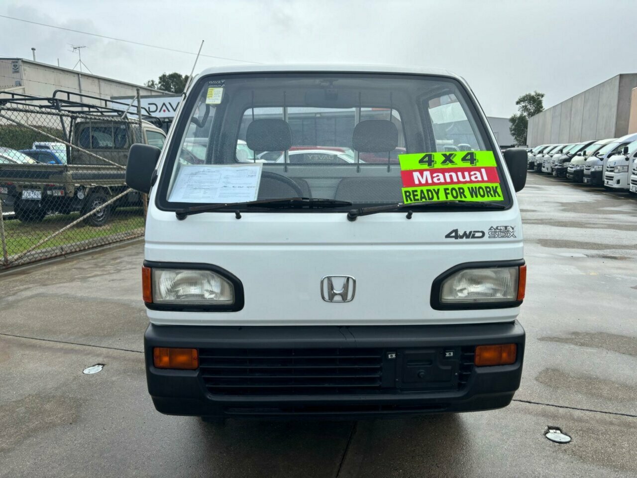 1992 HONDA ACTY SDX 4WD 5 SPEED MANUAL 2D MINI TRUCK
