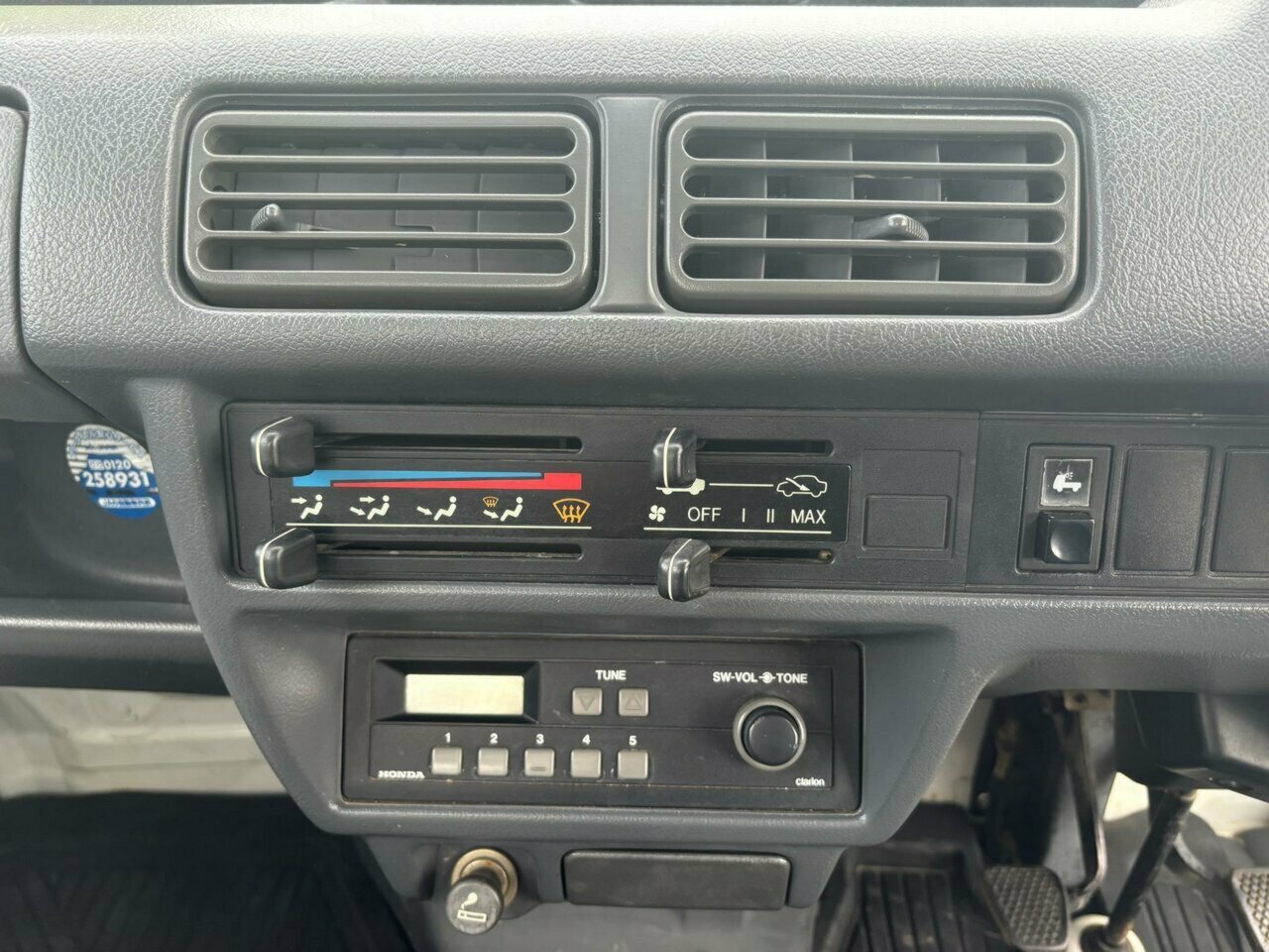 1995 HONDA ACTY SDX 4WD 5 SPEED MANUAL 2D MINI TRUCK