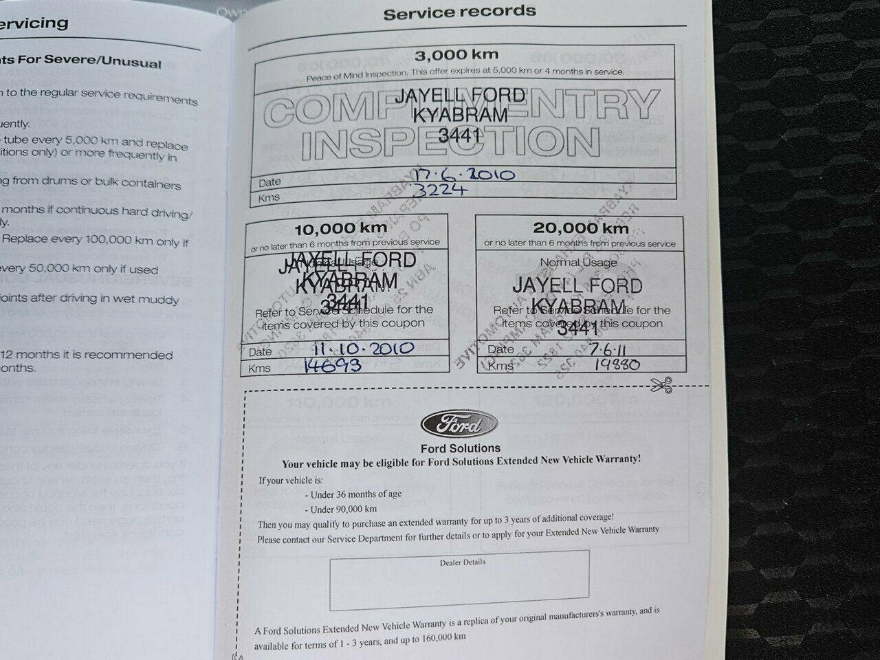 2010 FORD RANGER 4X4 XLT PK MANUAL 4D UTILITY