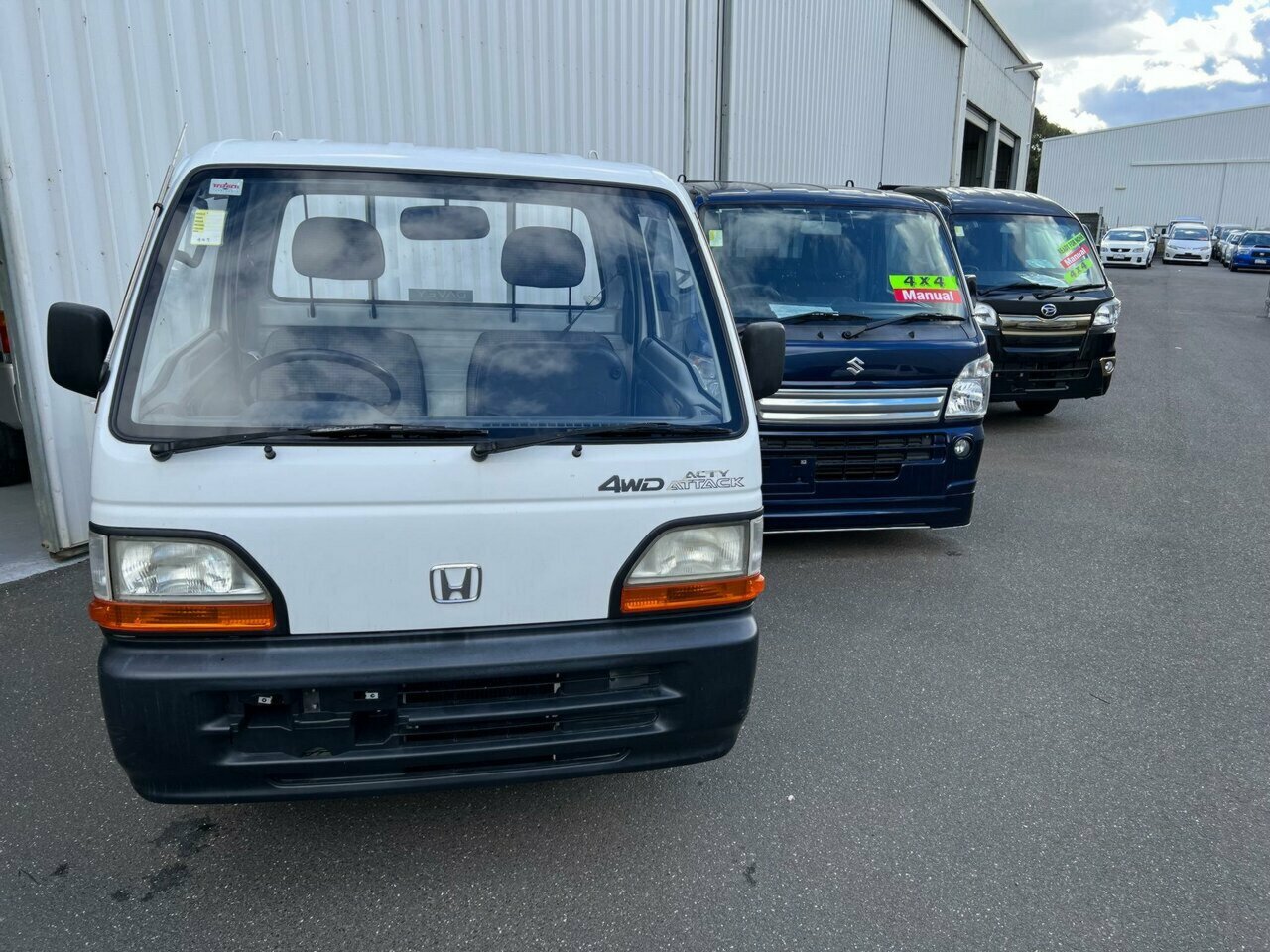 1995 HONDA ACTY ATTACK 4WD 4 SPEED MANUAL MINI TRUCK