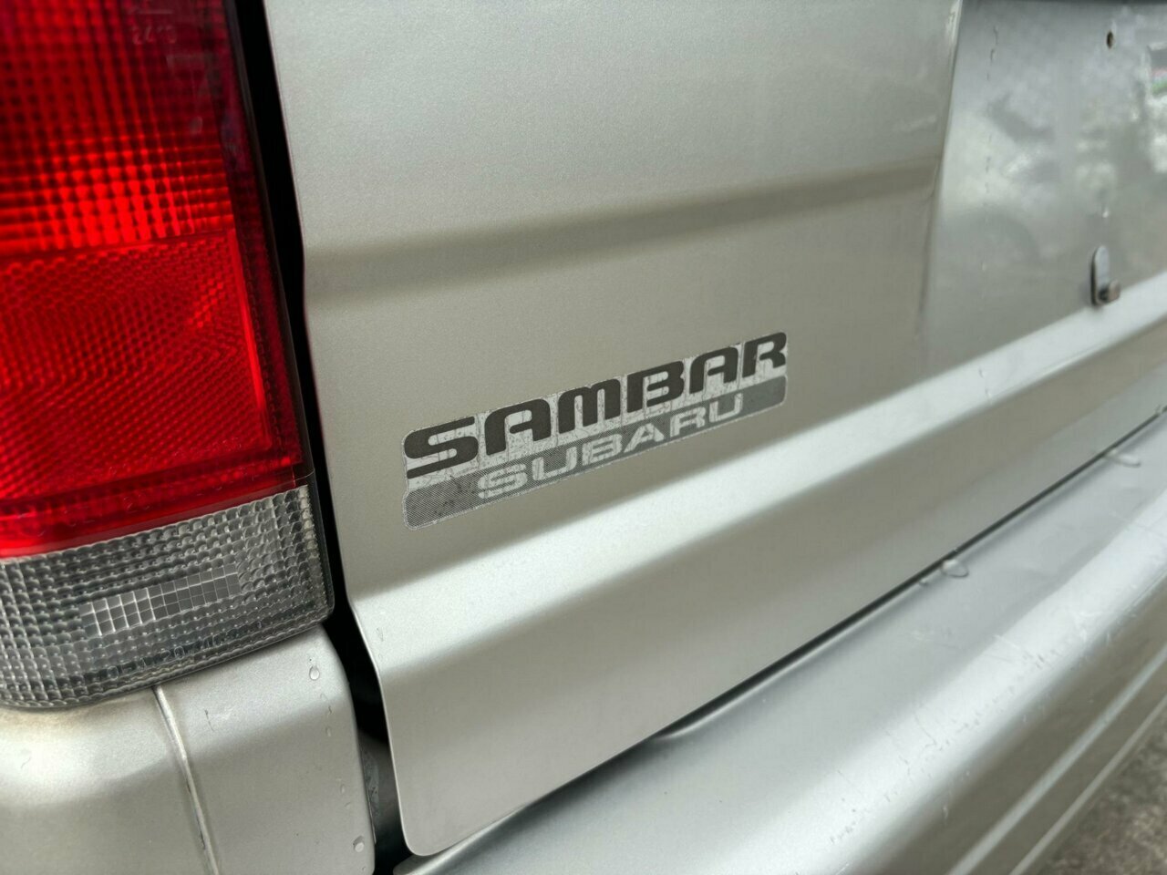 1996 SUBARU SAMBAR CLASSIC 5 SPEED MANUAL 5D VAN