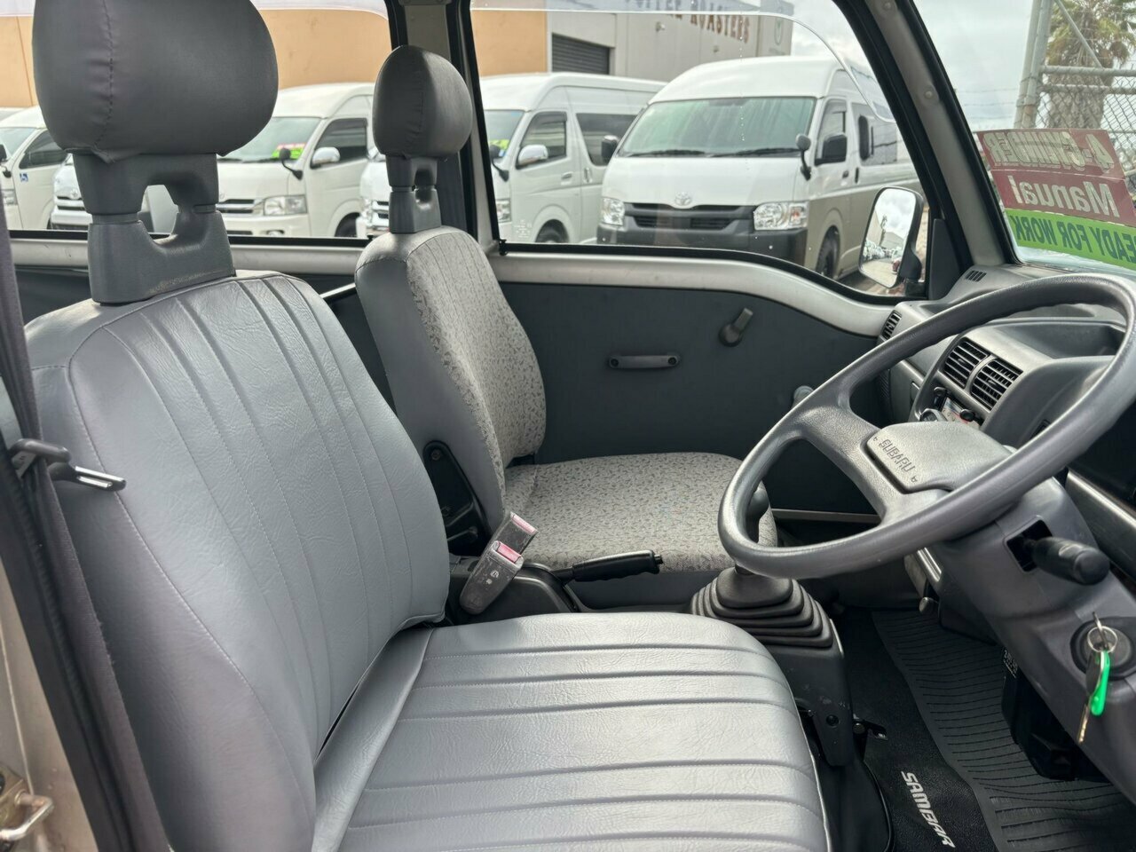 1996 SUBARU SAMBAR CLASSIC 5 SPEED MANUAL 5D VAN