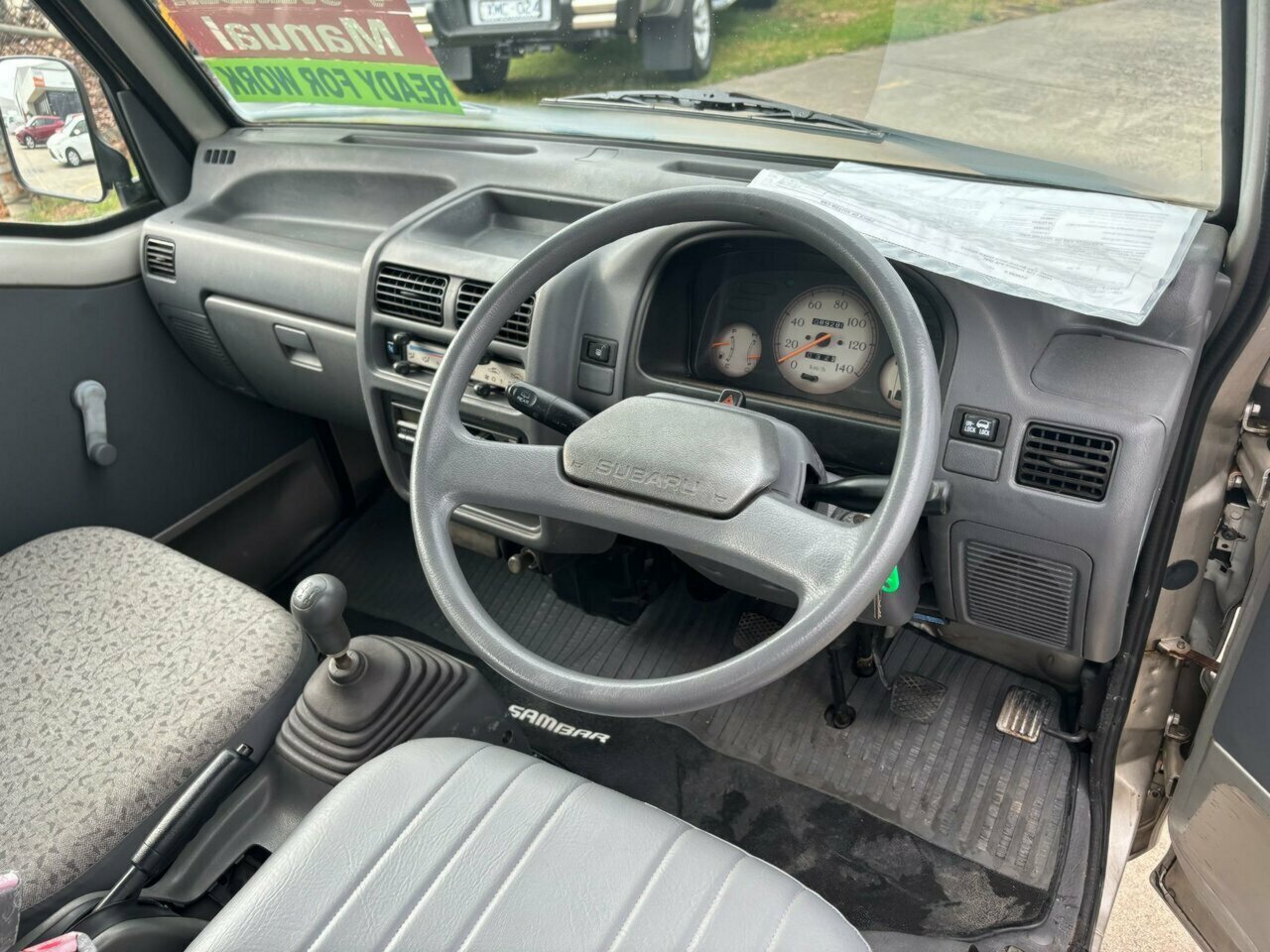 1996 SUBARU SAMBAR CLASSIC 5 SPEED MANUAL 5D VAN
