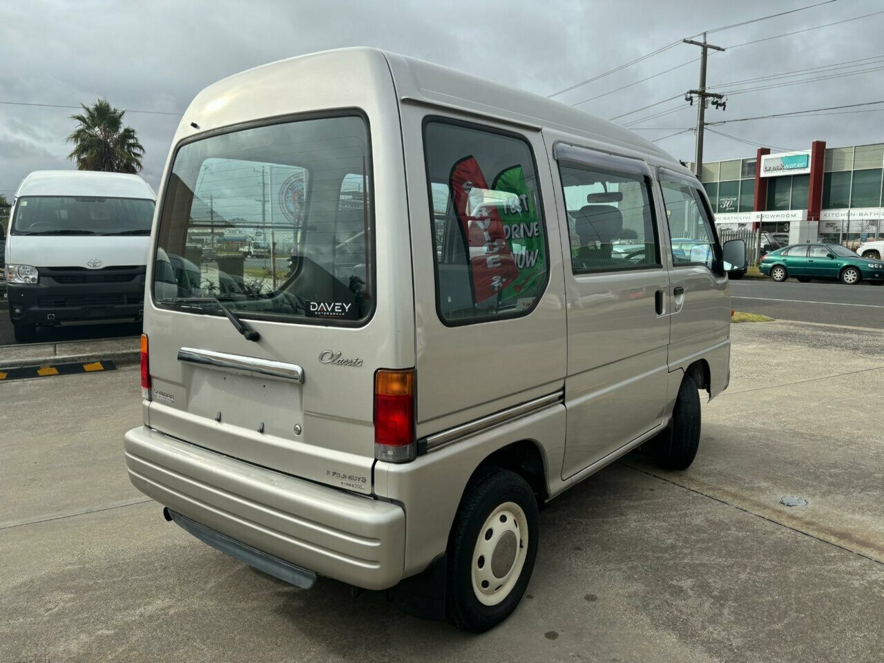 1996 SUBARU SAMBAR CLASSIC 5 SPEED MANUAL 5D VAN