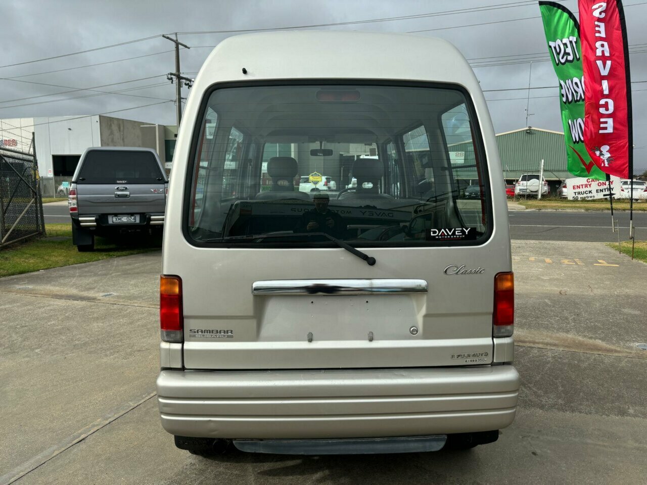 1996 SUBARU SAMBAR CLASSIC 5 SPEED MANUAL 5D VAN