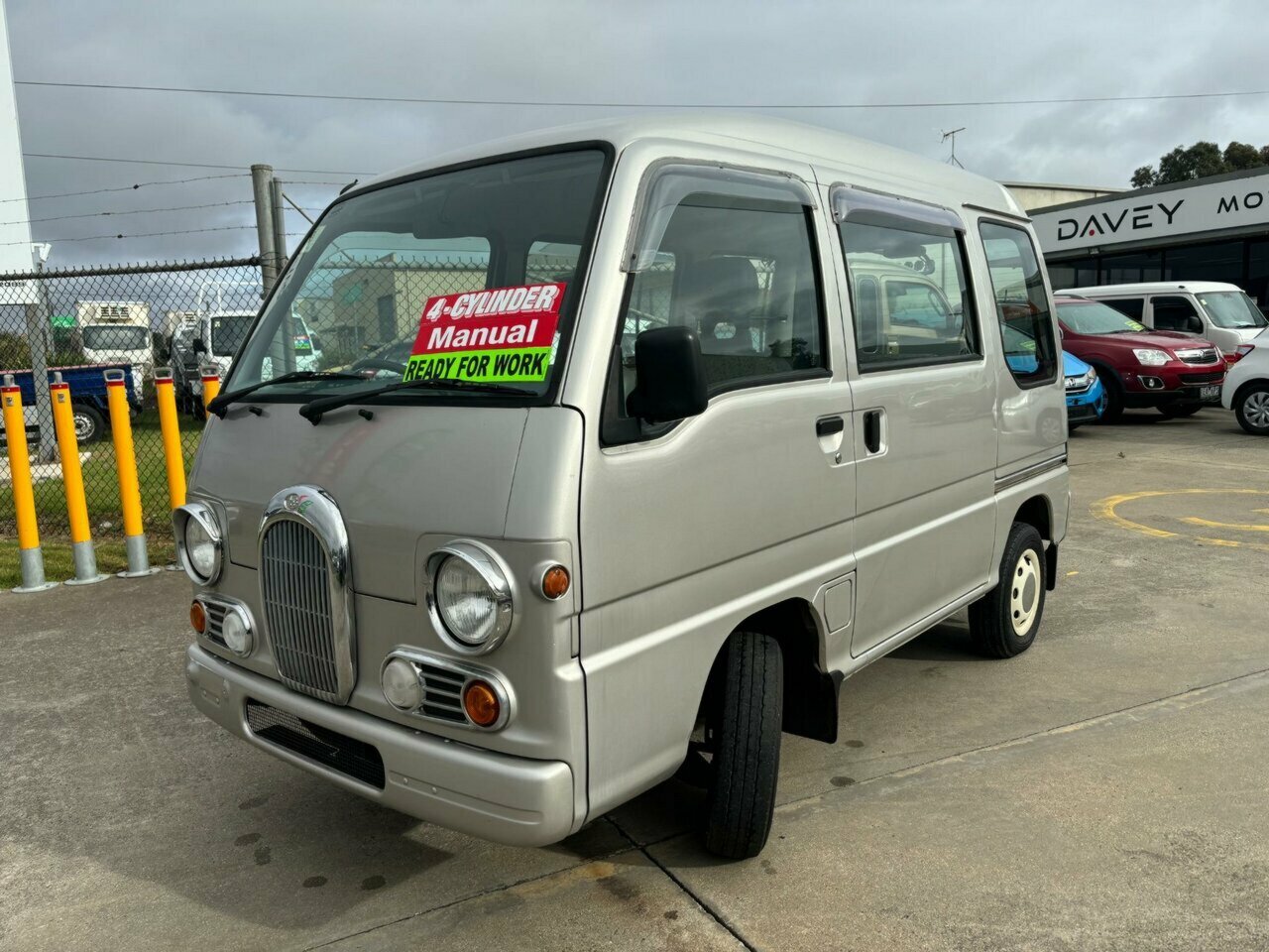 1996 SUBARU SAMBAR CLASSIC 5 SPEED MANUAL 5D VAN