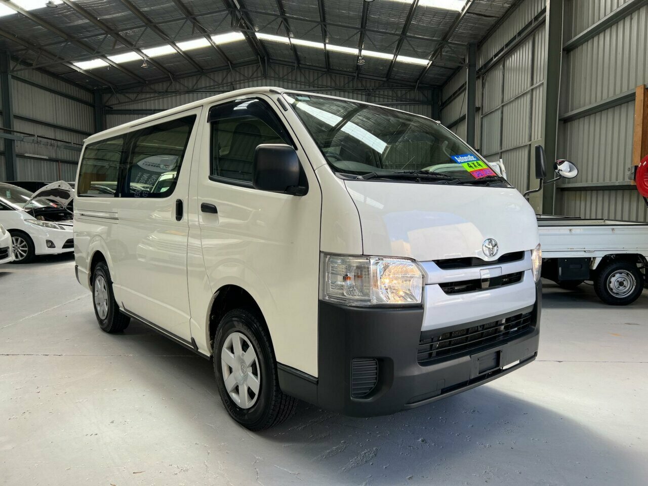 2018 TOYOTA HIACE LWB 4X4 AUTOMATIC 5D VAN