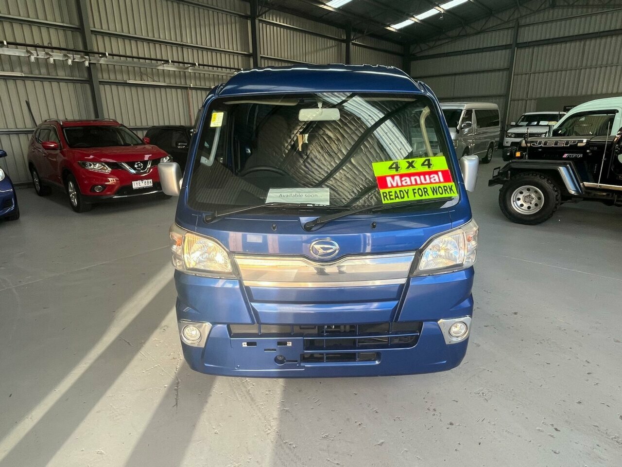 2015 DAIHATSU HIJET JUMBO 4WD 5 SPEED MANUAL MINI TRUCK