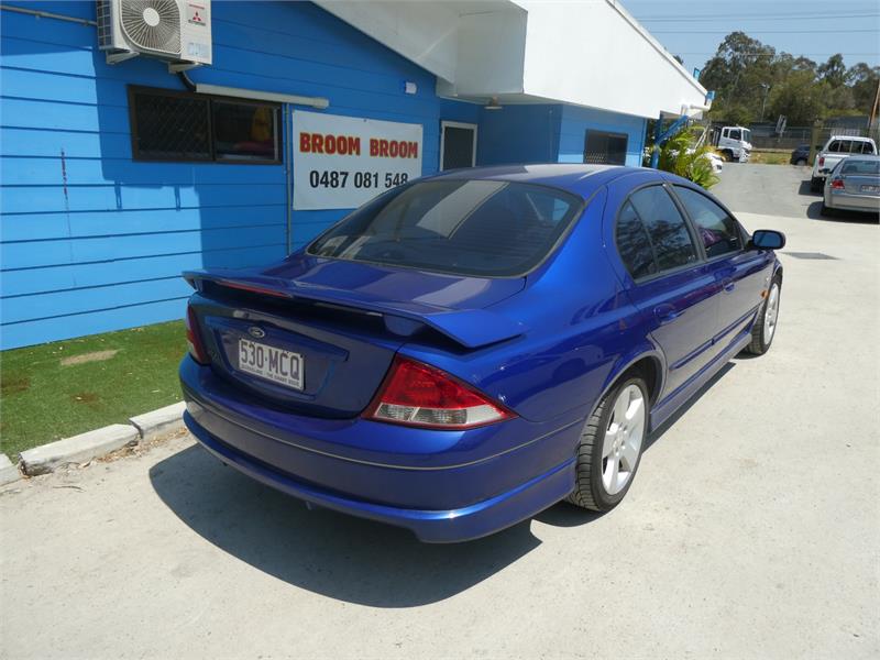 2001 FORD FALCON AU II XR6 AUTOMATIC SEDAN